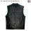画像1: Men’s Motorcycle Club Vest with Black Liner (1)