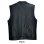 画像2: Men’s Motorcycle Club Vest with Black Liner (2)