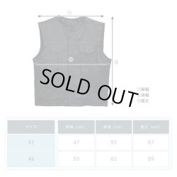 画像5: Men’s SOA Style Motorcycle Club Vest Conceal Gun Pockets Heavy Duty Premium Leather
