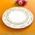 20Piece Gold Line Plate