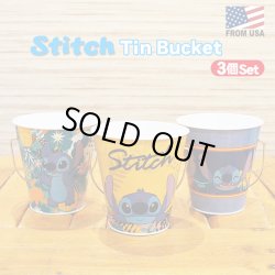 画像1: Stitch Tin Bucket