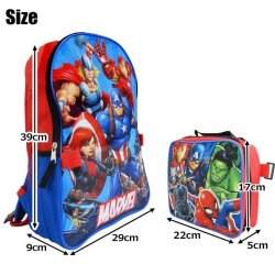 画像4: MARVEL HEROES Backpack with mini bag