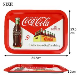 画像2: Coca-Cola Serving Tray