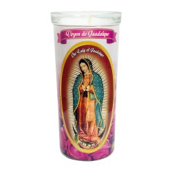 画像5: Virgen de Guadalupe Candle 4oz