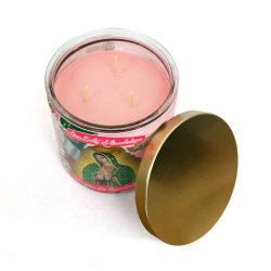 画像3: Virgen de Guadalupe Candle with Lid グアダルーペ フタ付き キャンドル