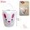 画像3: Easter Bucket White Rabbit【3個セット】