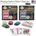 Playing Cards & Poker Chips Set【全2種】