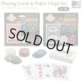 Playing Cards & Poker Chips Set【全2種】