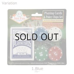 画像2: Playing Cards & Poker Chips Set【全2種】