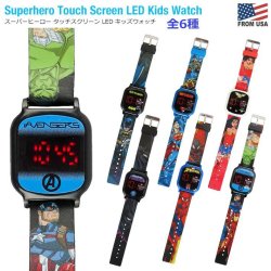 画像1: Superhero Touch Screen LED Kids Watch【全6種】