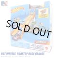 Mattel Hot Wheels Rooftop Race Garage Playset