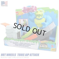 画像1: Mattel Hot Wheels Toxic Ape Attack Playset