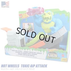 画像1: Mattel Hot Wheels Toxic Ape Attack Playset
