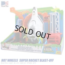 画像1: Mattel Hot Wheels Super Rocket Blast-Off Play Set