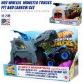 Mattel Hot Wheels Monster Truck Pit and Launch Set【全2種】