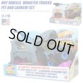 Mattel Hot Wheels Monster Truck Pit and Launch Set【全2種】
