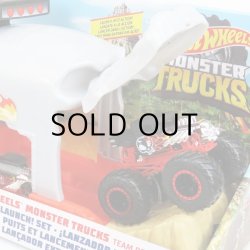 画像4: Mattel Hot Wheels Monster Truck Pit and Launch Set  【全2種】