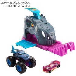 画像5: Mattel Hot Wheels Monster Truck Pit and Launch Set  【全2種】