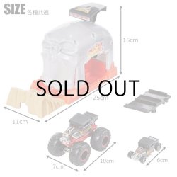画像8: Mattel Hot Wheels Monster Truck Pit and Launch Set  【全2種】