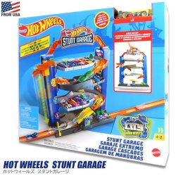 画像1: Mattel Hot Wheels Stunt Garage Set