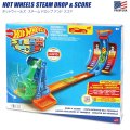 Mattel Hot Wheels Steam Drop and Score Playset