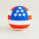 画像1: American Flag 2side Antenna Ball (1)