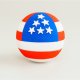 American Flag 2side Antenna Ball