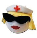 Blonde Nurse Antenna Ball