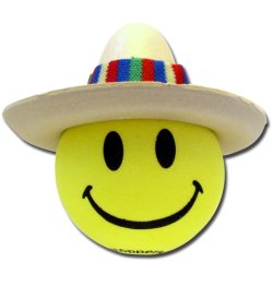 画像1: Happy Sombrero　Antenna Ball