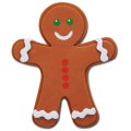 Antenna Ball (Gingerbread Man)