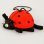 画像1: Ladybug Flat type Antenna Ball (1)