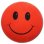 画像1: Happy Face Big Hole Antenna Ball (Red) (1)