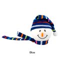 Snowman with Winter hat Antenna Ball (Blue)