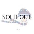 Snowman with Winter hat Antenna Ball (Blue)