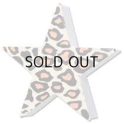 画像1: Antenna Ball (Leopard Brown Print Star)