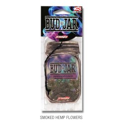 画像1: BUD JAR Air Freshener ( SMOKED HEMP FLOWERS )【メール便OK】