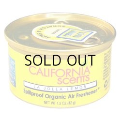 画像1: CALIFORNIA SCENTS Spillproof Organic Air Freshener ( LA JOLLA LEMON )