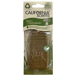 画像1: CALIFORNIA SCENTS 3D Recycled Paper Air Freshener ( Zesty Lemongrass )【メール便OK】