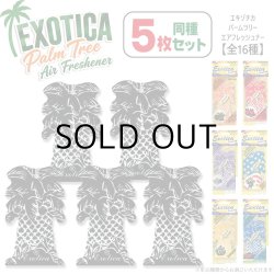 画像1: Exotica Palm Tree Air Fresheners  5-Pack Set【メール便送料無料】