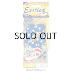 画像1: Exotica Palm Tree Air Fresheners ( FLAG EXOTICA ICE ) 【メール便OK】