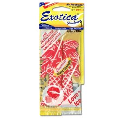 画像1: Exotica Palm Tree Air Fresheners ( LOVE ICE ) 【メール便OK】