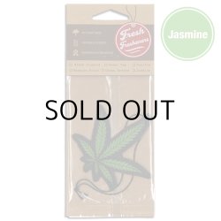 画像1: Fresh Fresheners Marijuana Leaf ( Jasmin )【メール便OK】