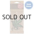 Fresh Fresheners Marijuana Leaf ( Ocean Breeze )【メール便OK】