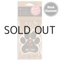 Fresh Fresheners I Love My Dog Paw（Black Diamond）【メール便OK】
