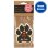 画像1: Fresh Fresheners I Love My Dog Paw（Ocean Breeze）【メール便OK】 (1)