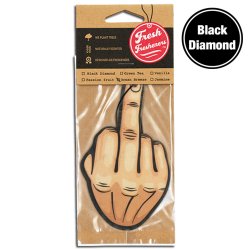 画像1: Fresh Fresheners Middle Finger ( Black Diamond )【メール便OK】