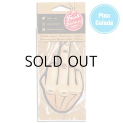 画像1: Fresh Fresheners Middle Finger ( Pina Colada )【メール便OK】