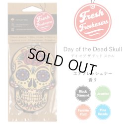 画像1: Fresh Fresheners （Day of the Dead Skull）【全4種】【メール便OK】