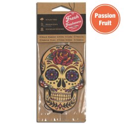 画像1: Fresh Fresheners Day of the Dead Skull ( Passion Fruit )【メール便OK】