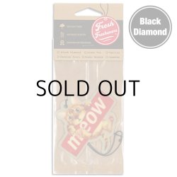 画像1: Fresh Fresheners Meow Cat ( Black Diamond )【メール便OK】